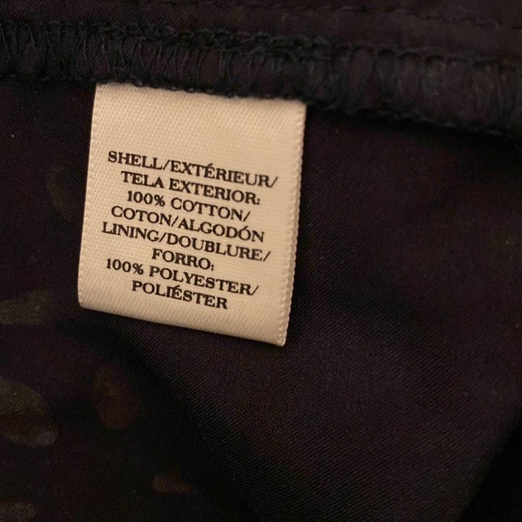 Ann Taylor Eyelet Navy Top - Picture 6 of 6